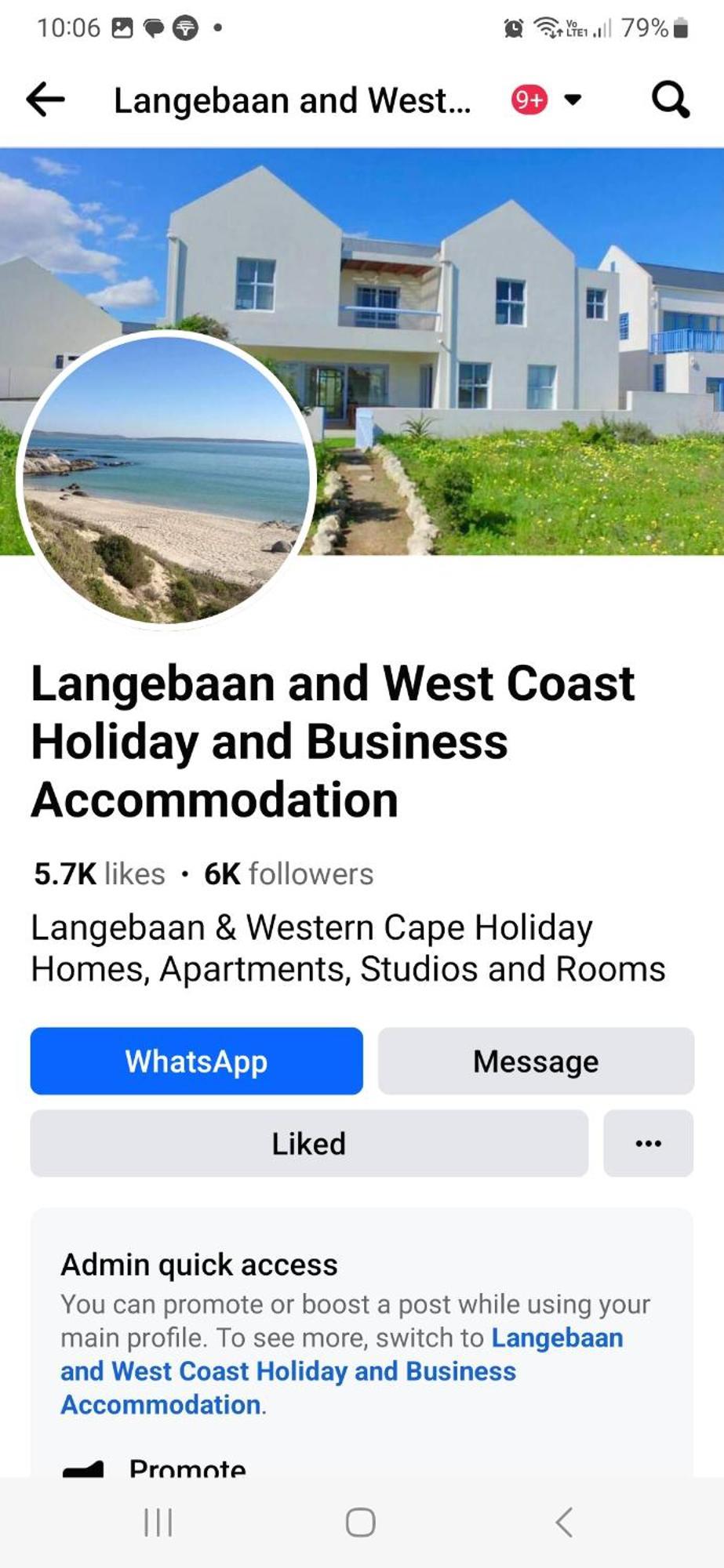Perfect 10 - 10 To 13 Sleeper Luxury Holiday Home Breakage Deposit Of R2500 Per Weekend Lease Langebaan Eksteriør billede