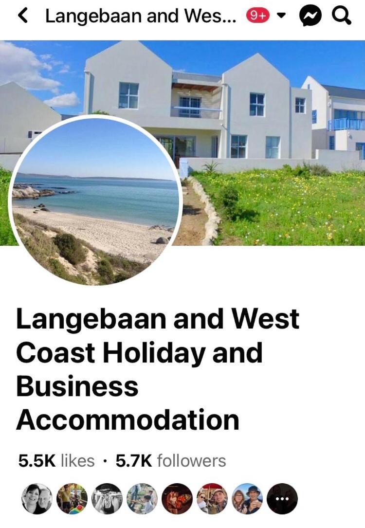 Perfect 10 - 10 To 13 Sleeper Luxury Holiday Home Breakage Deposit Of R2500 Per Weekend Lease Langebaan Eksteriør billede